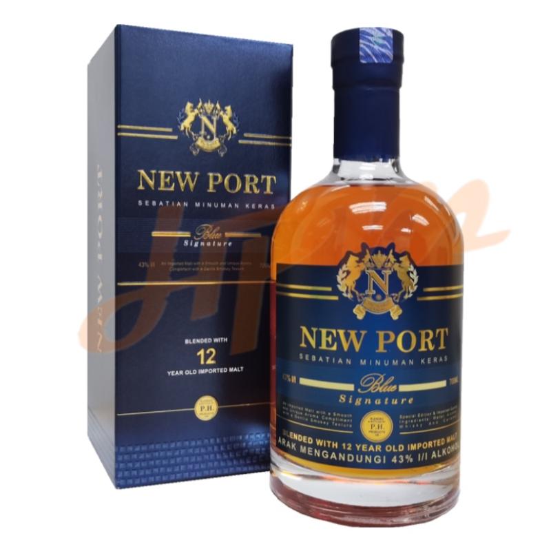 Top 8 Best Whiskies in Malaysia 2025 5 New Port Blue Signature Whisky