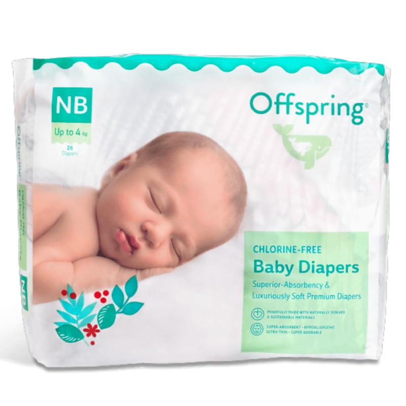 4 Lampin Bayi Organik Terbaik di Malaysia 2025 2 Offspring Chlorine Free Baby Diapers
