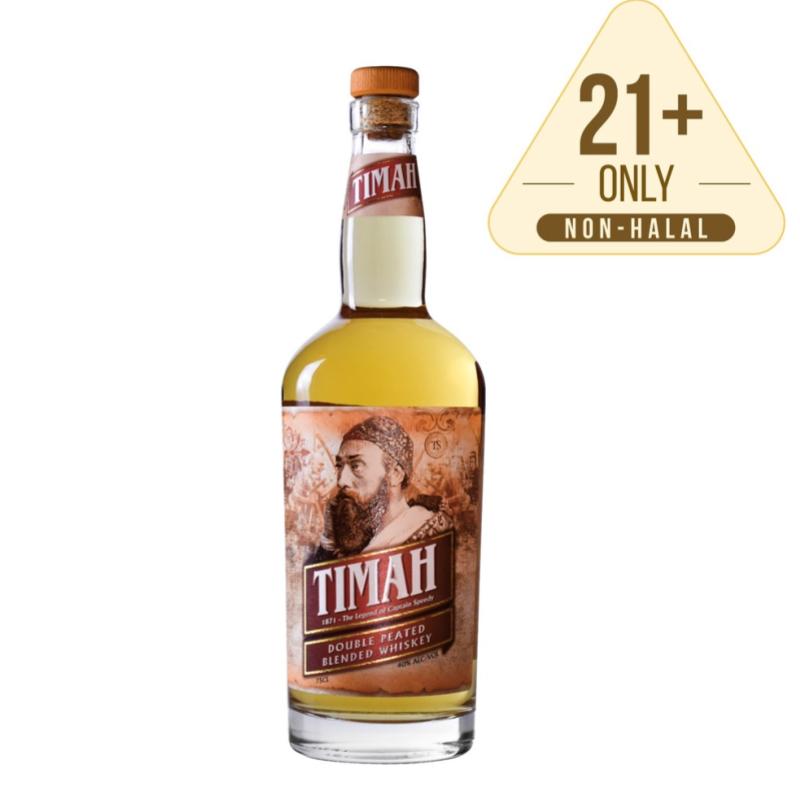 Top 8 Best Whiskies in Malaysia 2025 4 Timah Double Peated Blended Whisky