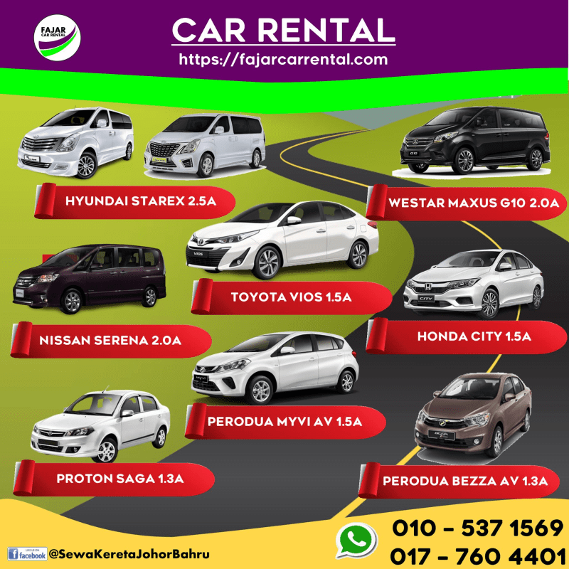 Top 10 Best Car Rental Services in Johor Bahru 2025 19 car rental service 1