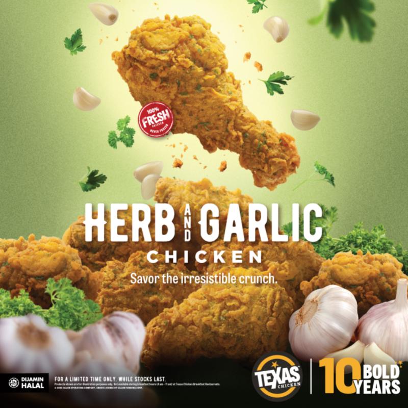 Texas Chicken Herb & Garlic Chicken is Back! 1 promo 3 1