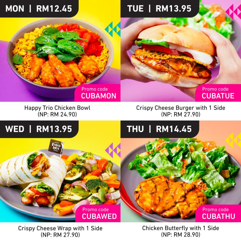 Nando's Cuba Style Baru at Half Price Every Mon to Thurs 2 promo 5 1