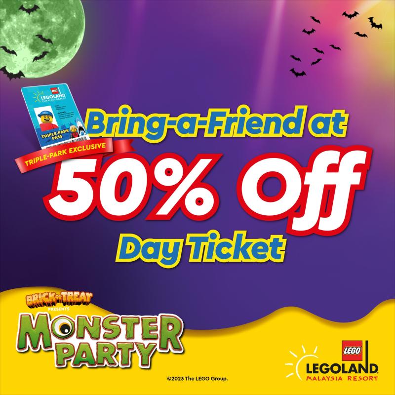 LEGOLAND Bring-a-Friend 50% OFF Day Ticket 1 promo 8