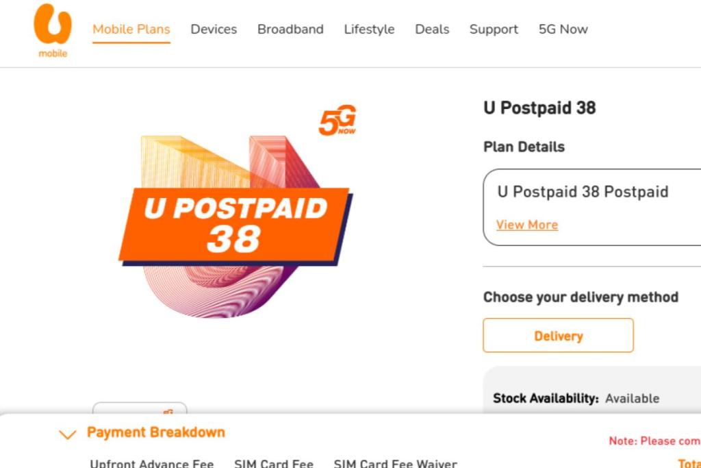 Top 8 Cheap Postpaid Plans for Students in Malaysia 2025 11 U Postpaid 38