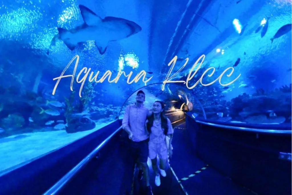 Top 10 Best Places for Anniversary Celebrations in KL 2025 5 a-walk-in-Aquaria-KLCC