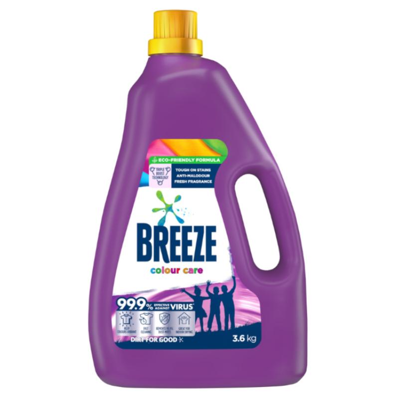 Top 10 Best Liquid Laundry Detergents in Malaysia 2025 2 Breeze-Detergent-Liquid-Color-Care