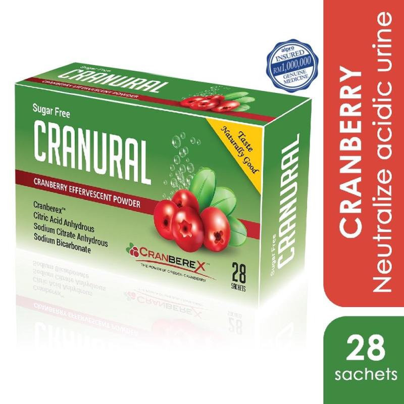 Top 8 Best Cranberry Supplements in Malaysia 2025 5 Cranural Cranberries Effervescent Powder