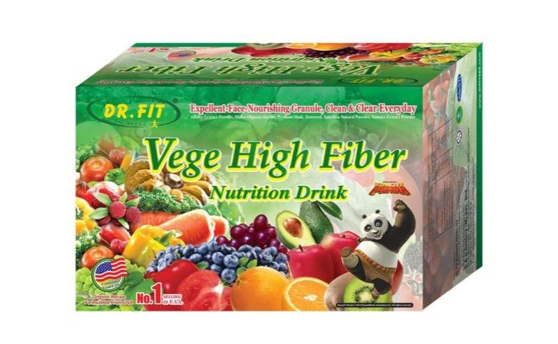 Top 8 Best Fibre Drink Supplements in Malaysia 2025 6 DR FIT Vege High Fibre Drink e1699256666902