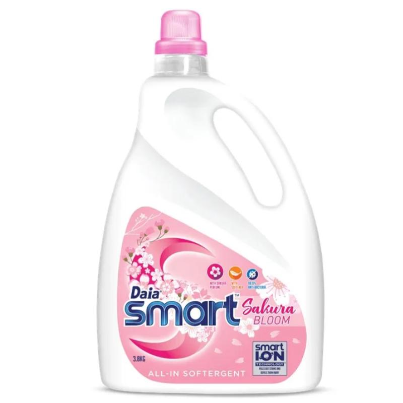 Top 10 Best Liquid Laundry Detergents in Malaysia 2025 5 Daia-Smart-All-in-Softergent-Sakura-Bloom