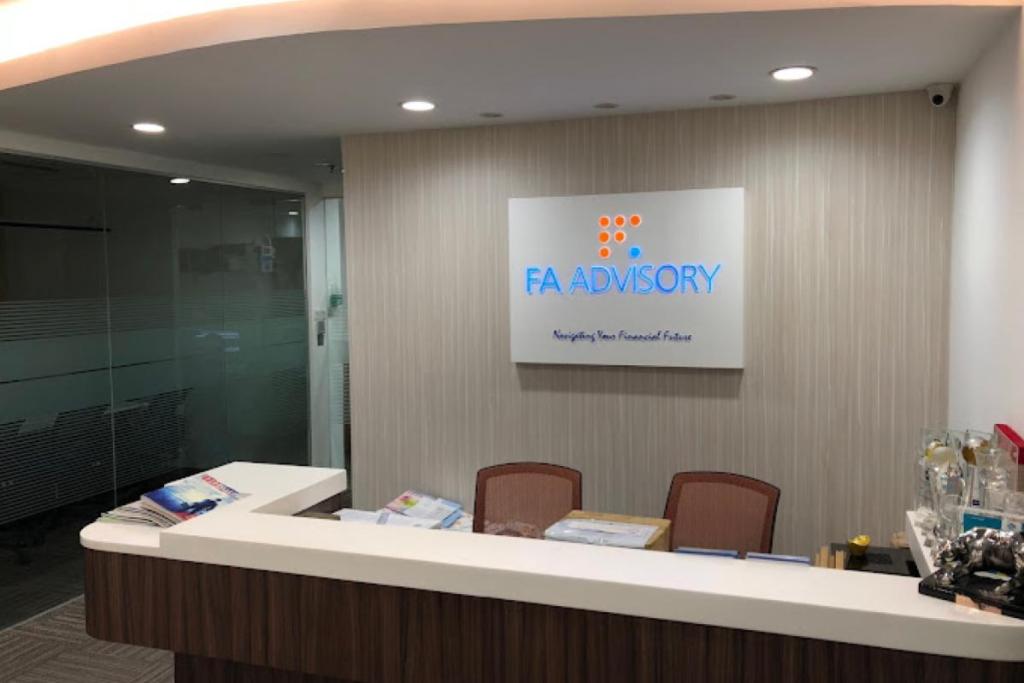 Top 10 Best Financial Advisors in Malaysia 2025 13 FA-Advisory-reception-desk