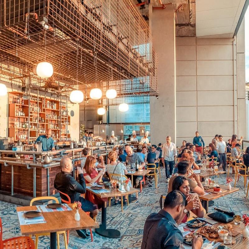 Top 10 Best Places for Anniversary Celebrations in KL 2025 13 Fuego-Troika-Sky-Dining-interior