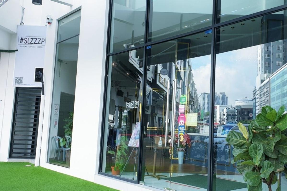 Top 10 Best Budget-Friendly Hotels in Johor Bahru 2025 16 Hashtag-Capsule-Hostel-entrance