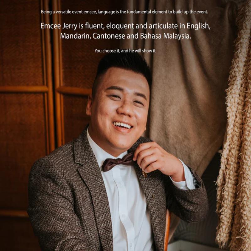 Top 10 Best Freelance and Professional Emcees in Malaysia 2025 6 Jerry-Wong-about