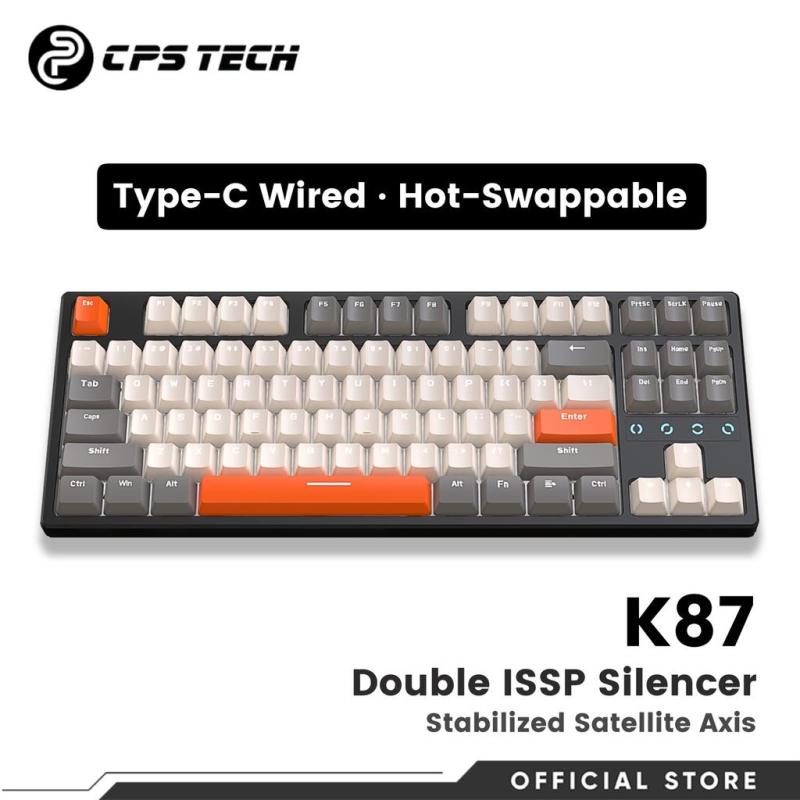 10 Mechanical Keyboard Terbaik Bajet Bawah RM100 di Malaysia 2025 8 K87 Mechanical Keyboard 1