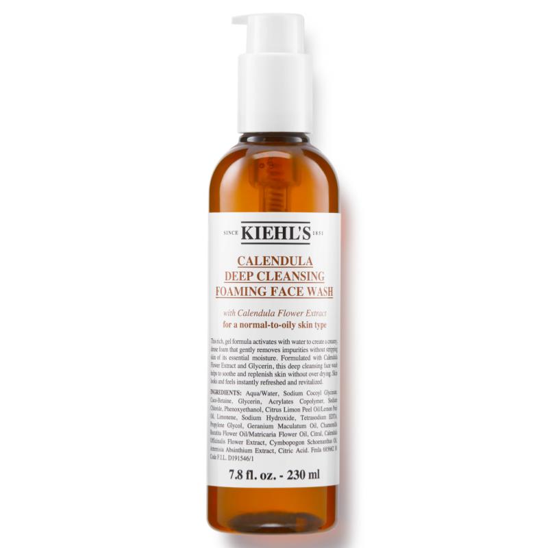 Top 10 Best Facial Cleansers in Malaysia 2025 2 Kiehls-Calendula-Face-Wash