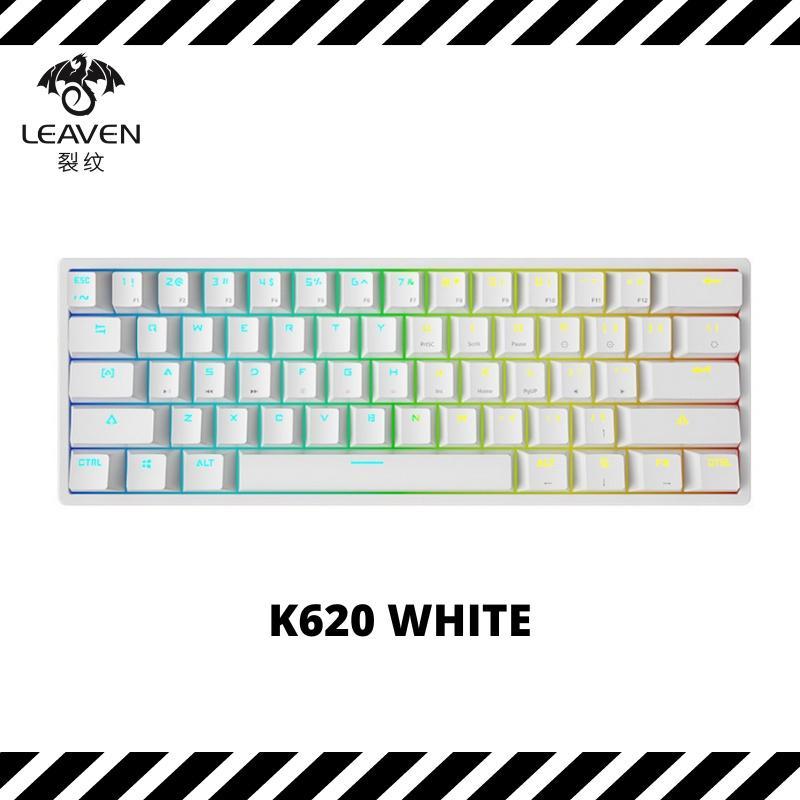 10 Mechanical Keyboard Terbaik Bajet Bawah RM100 di Malaysia 2025 3 LEAVEN K620 Mechanical Keyboard