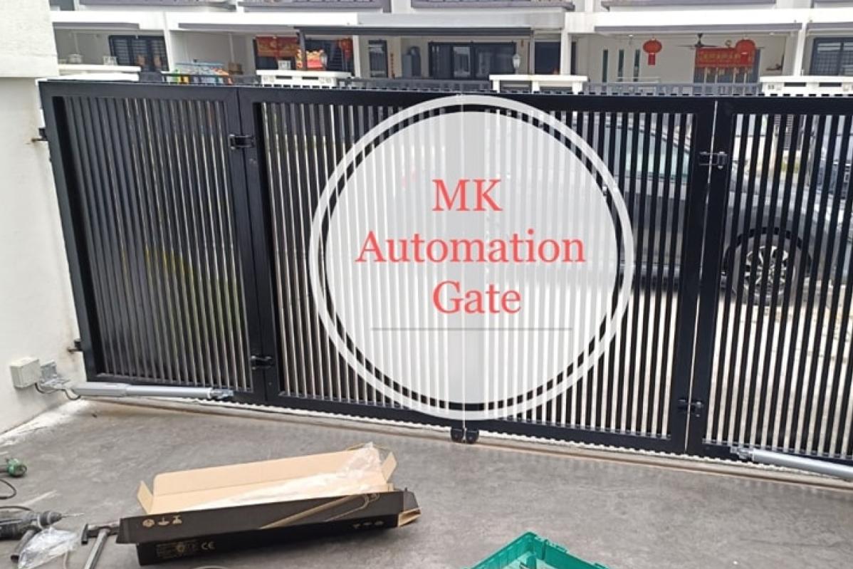 Top 8 Best Trackless Autogate in Malaysia 2025 5 MK-Automation-Gate-installation