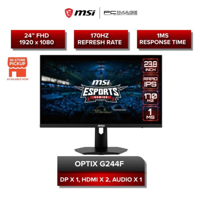 Top 10 Best Budget Gaming Monitors Below RM600 in Malaysia 2025 3 MSI OPTIX G244F Gaming Monitor
