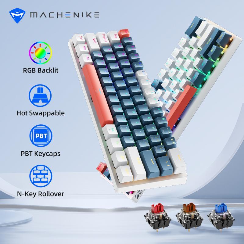 10 Mechanical Keyboard Terbaik Bajet Bawah RM100 di Malaysia 2025 5 Machenike K500 Mechanical Keyboard