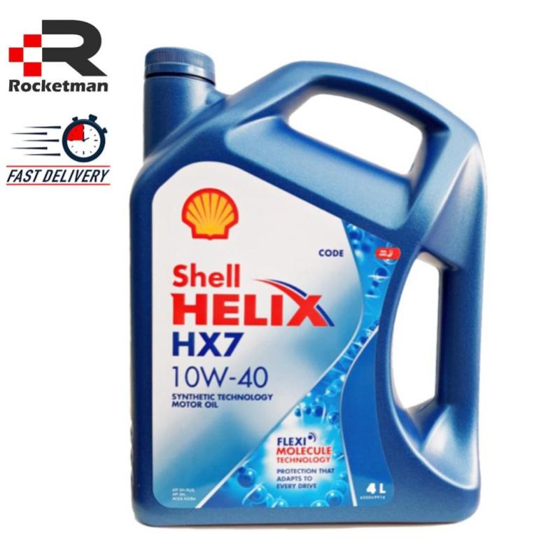 8 Minyak Enjin Terbaik untuk Myvi di Malaysia 2025 6 Shell Helix Semi Synthetic HX7 10W40 Engine Oil