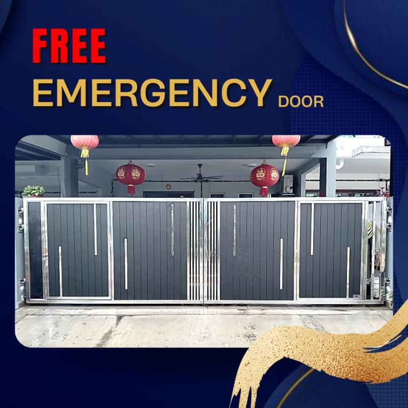 Top 8 Best Trackless Autogate in Malaysia 2025 7 Star-Door-free-emergency-door