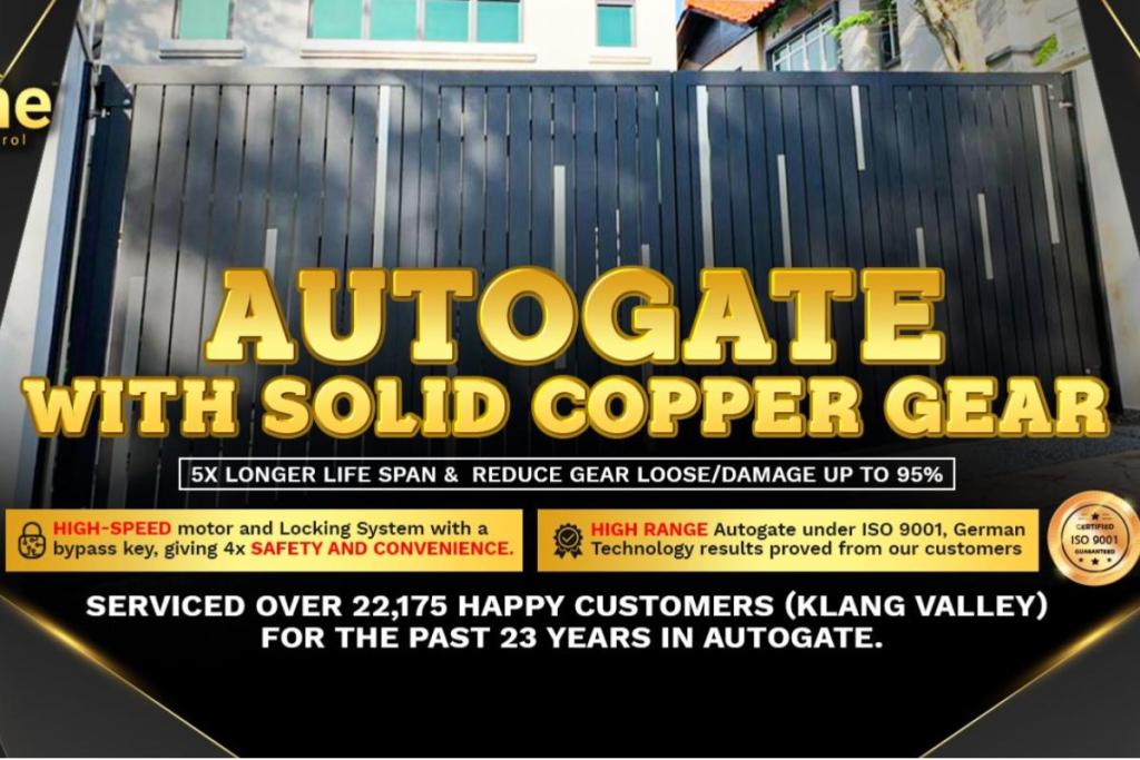 Top 8 Best Trackless Autogate in Malaysia 2025 15 the-one-control-autogate