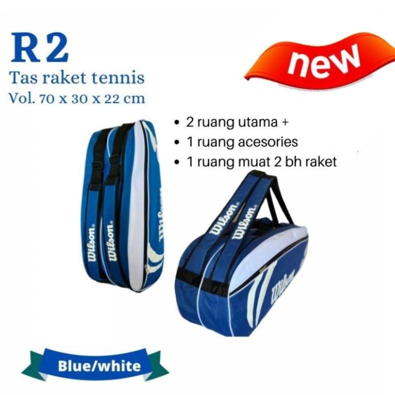 9 Beg Tenis Mampu Milik Terbaik di Malaysia 2025 6 Wilson R2 Tennis Racket Bag