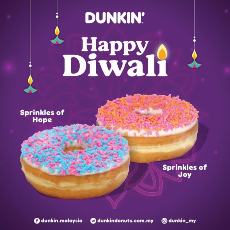 Dunkin' Happy Diwali Donuts 2023 1 deepavali
