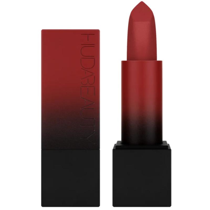 10 Lipstik Merah Terbaik di Malaysia 2025 12 huda-beauty-Power-Bullet-Matte-Lipstick