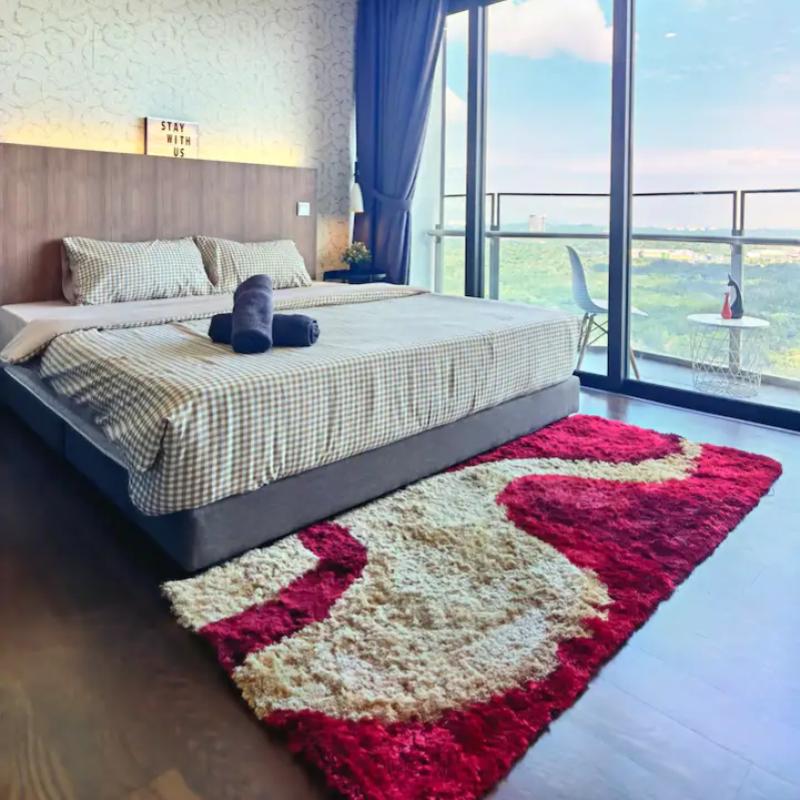 Top 10 Best Airbnbs in Johor Bahru 2025 14 Almas-Suites-Studio-bedroom
