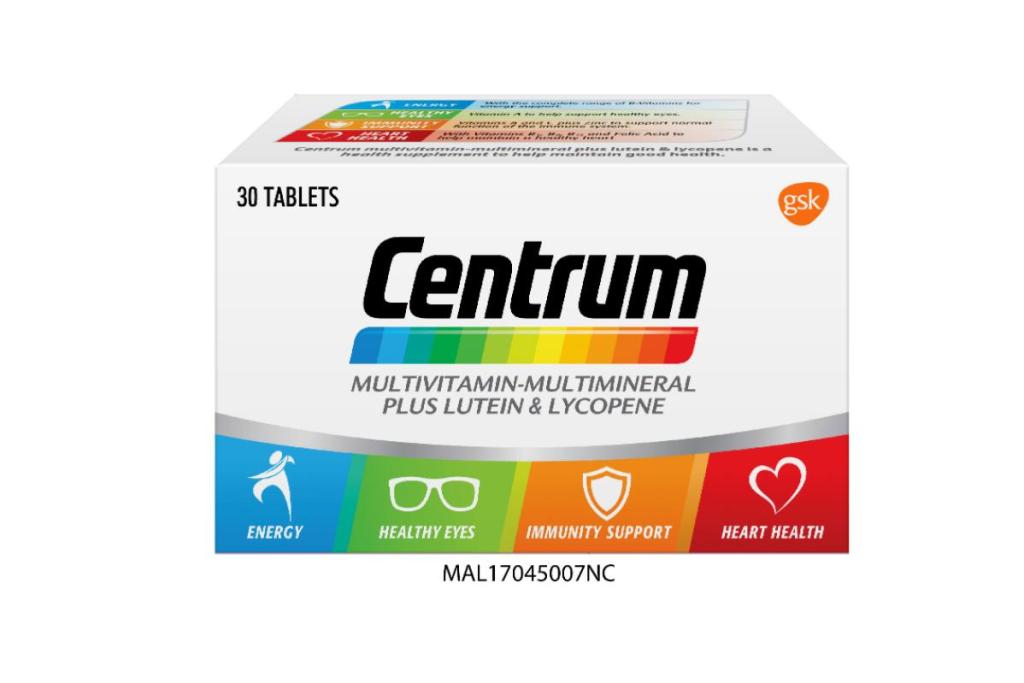 Top 10 Best Multivitamins In Malaysia 2025 10 Centrum Multivitamin Multimineral Plus Lutein Lycopene