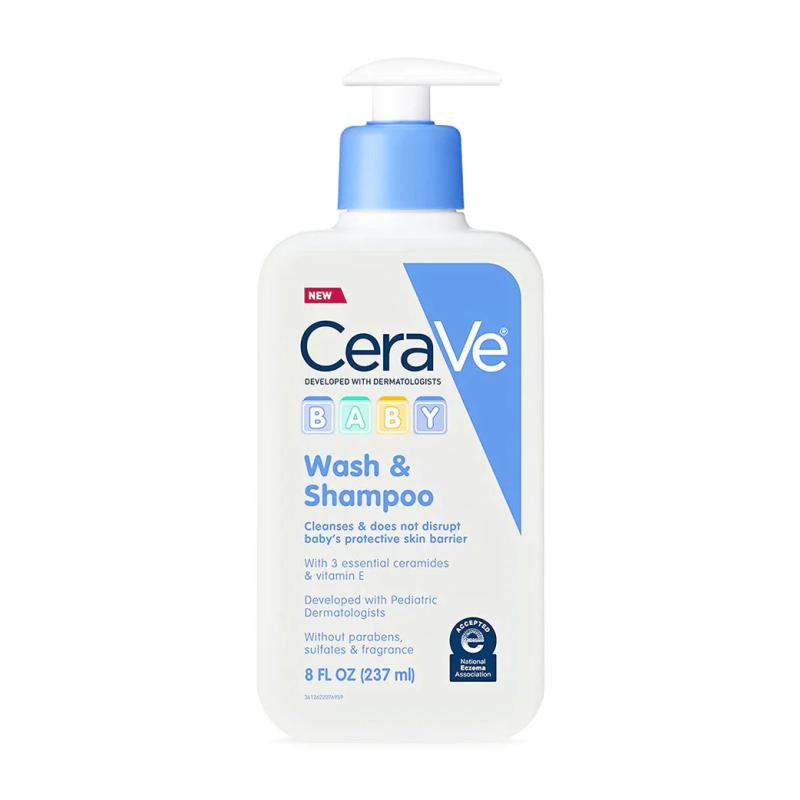 Top 10 Best Baby Shampoos in Malaysia 2025 12 CeraVe-Baby-Wash-Shampoo