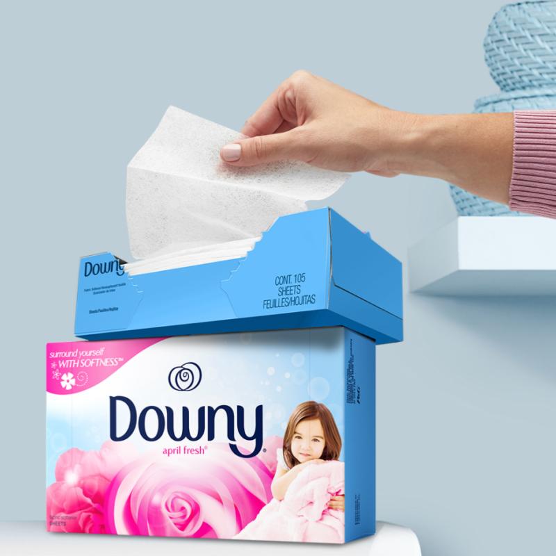 Top 10 Best Fabric Softener in Malaysia 2025 6 Downy April Fresh Dryer Sheet Fabric Softener