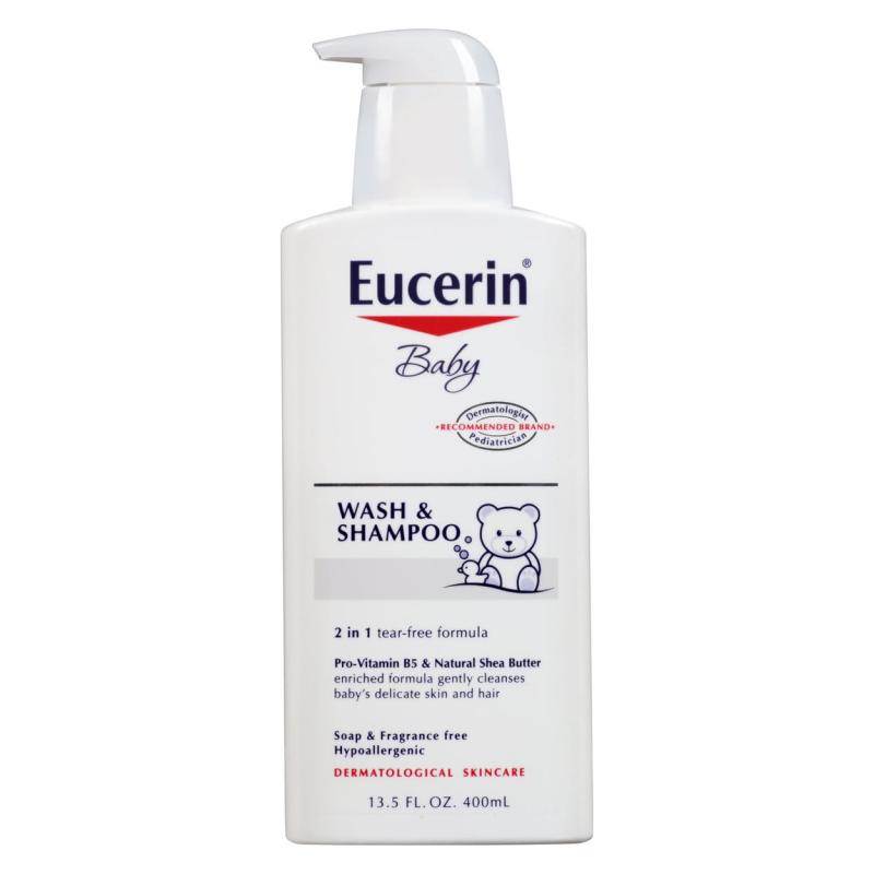 Top 10 Best Baby Shampoos in Malaysia 2025 15 Eucerin-Baby-Wash-Shampoo