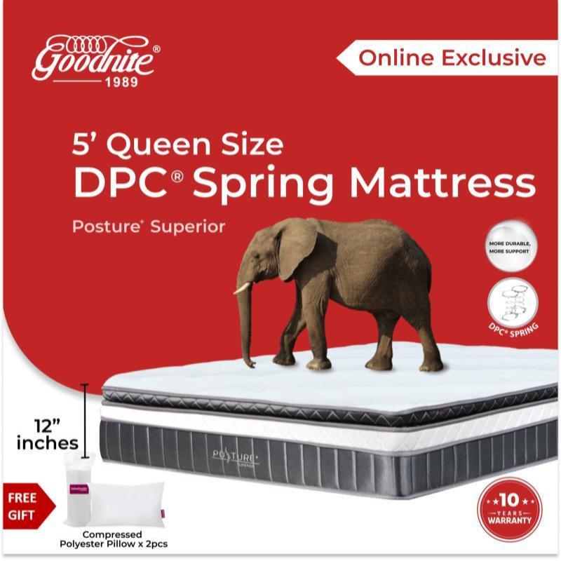 Top 10 Best Mattresses In Malaysia 2025 11 Goodnite Posture Superior DPC Spring Mattress