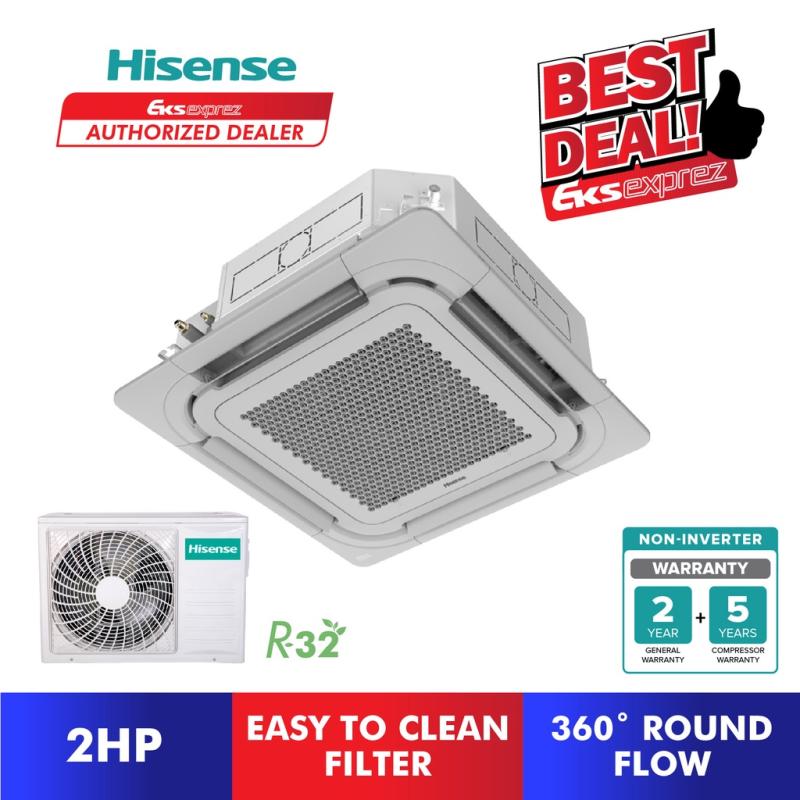 Top 15 Best Air Conditioners in Malaysia 2025 11 Hisense R32 Ceiling Cassette Air Conditioner