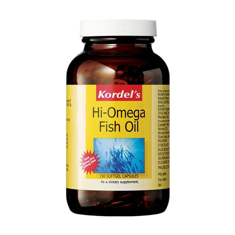 Top 10 Best Fish Oil Supplements In Malaysia 2025 8 Kordels Hi Omega Fish Oil