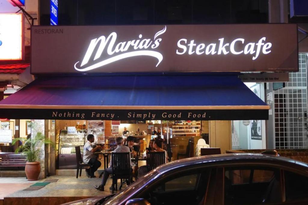 Top 10 Best Western Restaurants in Ipoh 2025 17 Marias-Steak-Cafe-exterior