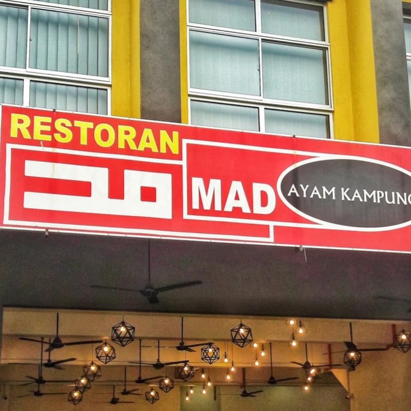 Top 10 Best Restaurants in Cyberjaya 2025 10 Restoran-Mad-Ayam-Kampung-signboard