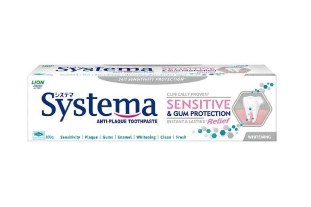 Top 10 Best Toothpastes in Malaysia 2025 8 SYSTEMA Sensitive and Gum Protection Toothpaste