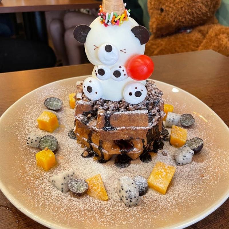 Top 10 Best Places for Birthday Celebrations in Selangor 2025 2 waffles-topped-with-teddy-bear