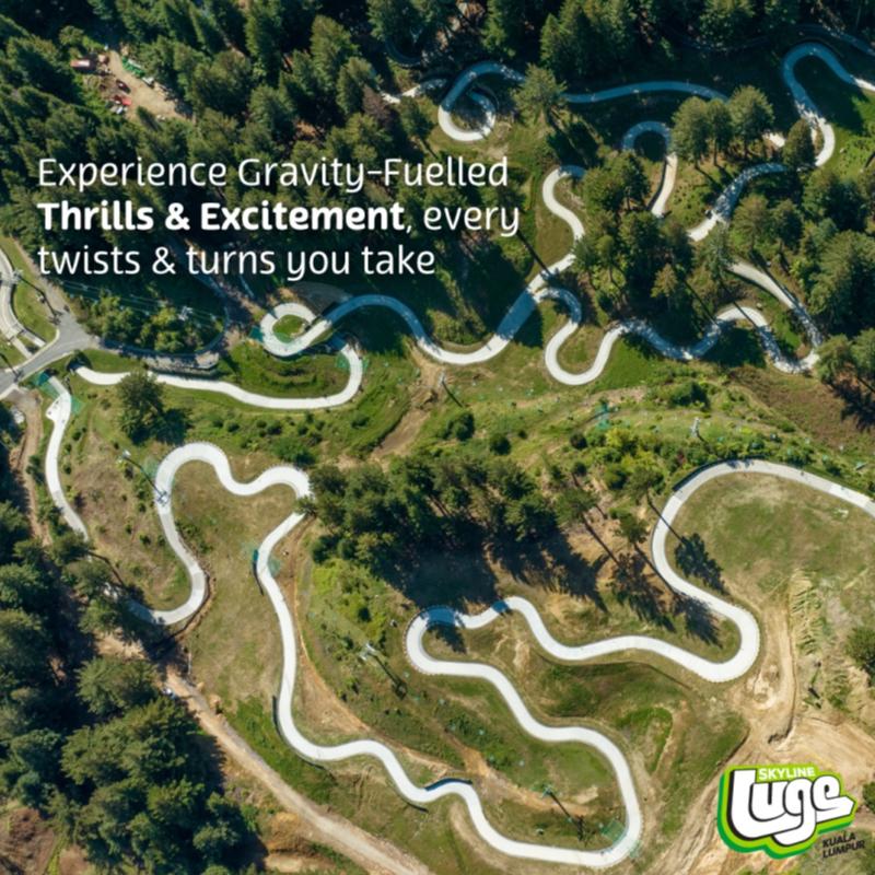 Experience the First-Ever Skyline Luge in Malaysia! 6 funpark 2