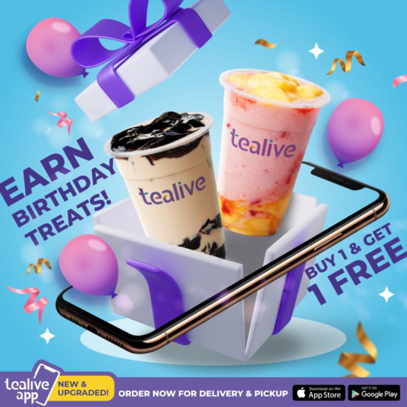 Tealive Buy 1 Get 1 Free Birthday Treats 1 promo 13