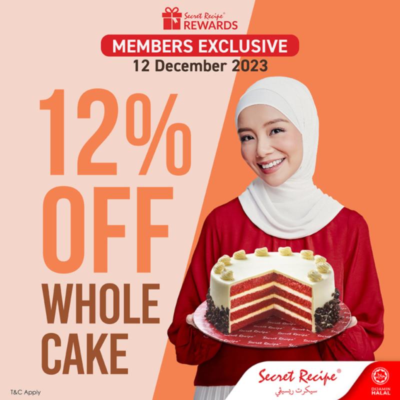 Secret Recipe 12.12 Cake Deals 2 promo 5