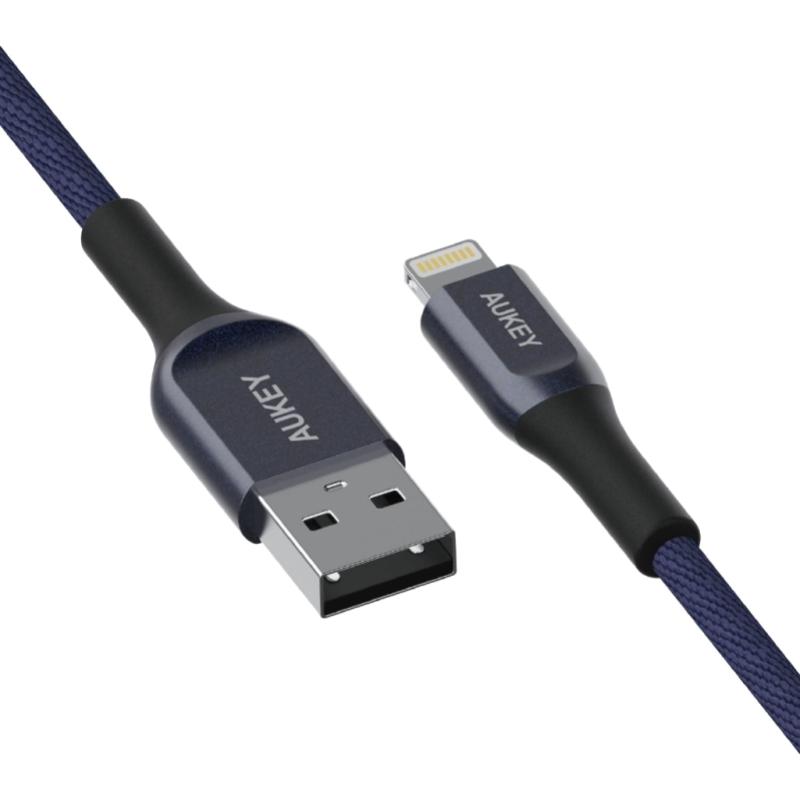 Top 10 Best Lightning Cable in Malaysia 2025 7 Aukey-CB-AKL2-Lightning-Kevlar-Cable