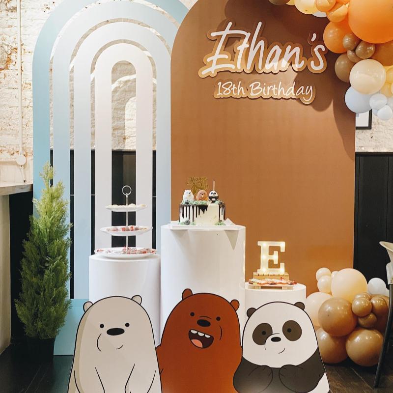 Top 10 Best Places For Birthday Celebrations in Penang 2025 8 Black-Kettle-birthday-decorations