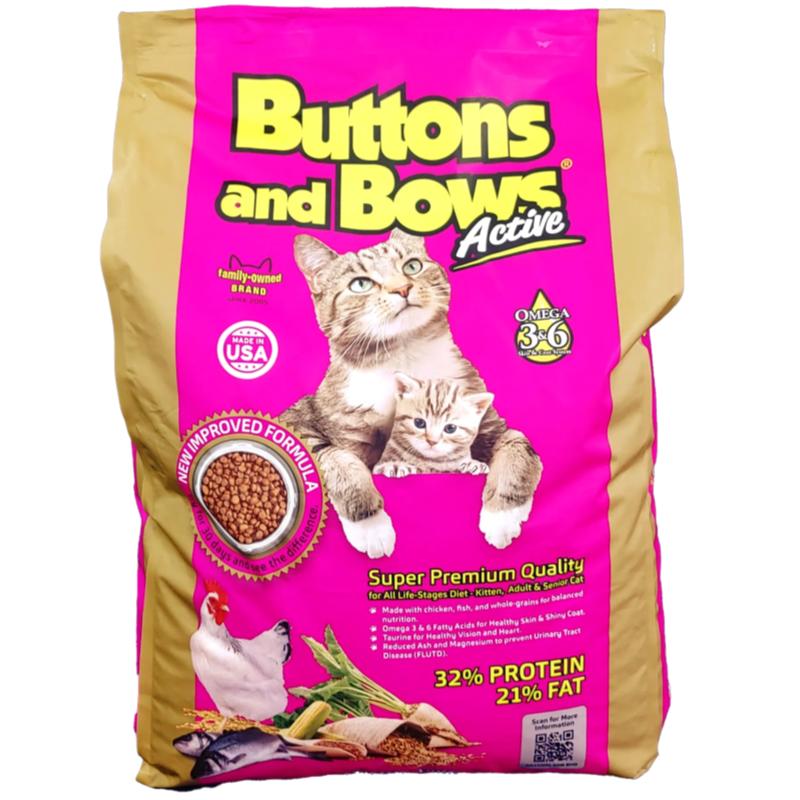 Top 10 Best Dry Cat Foods in Malaysia 2025 8 Buttons-and-Bows-Active