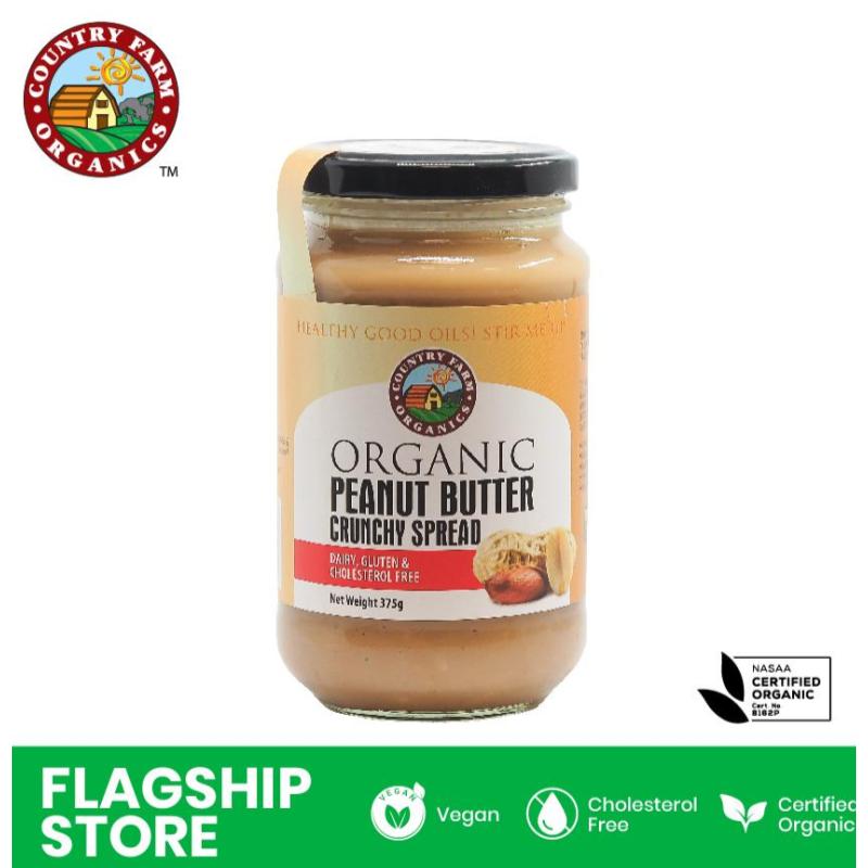 Top 10 Best Peanut Butter Spread in Malaysia 2025 5 Country Farm Organics Crunchy Peanut Butter Spread