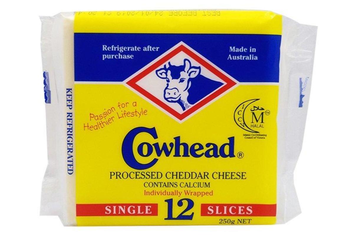 10 Hirisan Keju Terbaik di Malaysia 2025 5 Cowhead Processed Cheddar Cheese