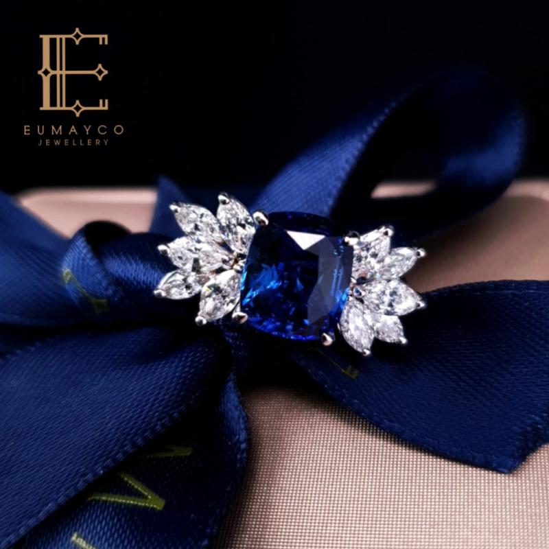 Top 10 Best Jewellery Shops in Malaysia 2025 7 eumayco-Sapphire-Women-Ring